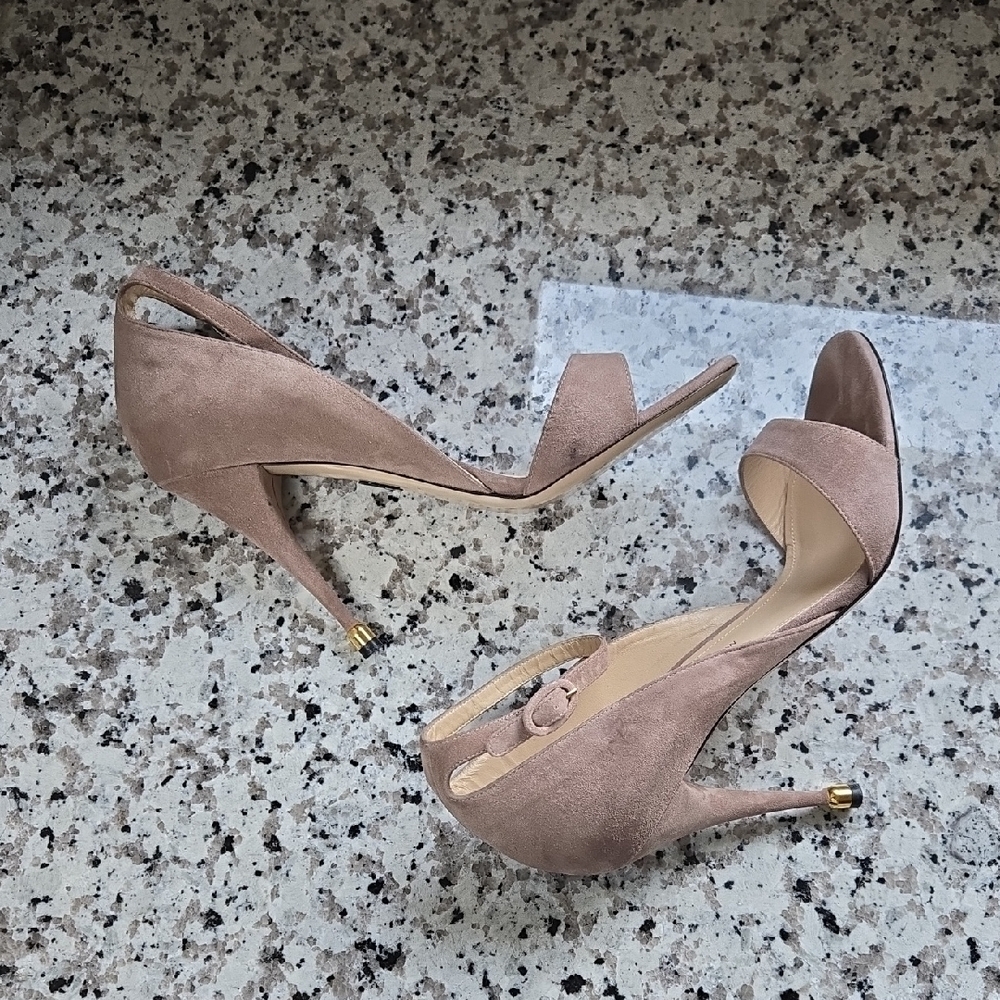 Paul Andrew’s Westside suede sandals - Picture 3 of 10